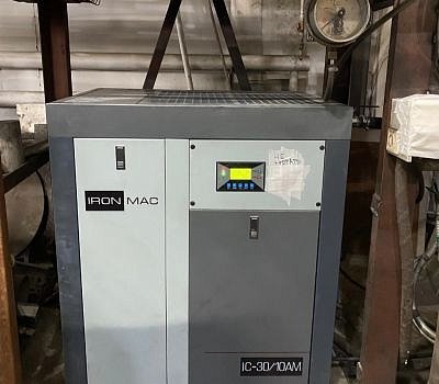 Винтовой компрессор IRONMAC на крупном производстве в Челябинской области